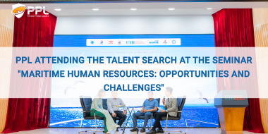 PPL Group attending the talent search at the seminar "Maritime Human Resources: Opportunities and Challenges" 